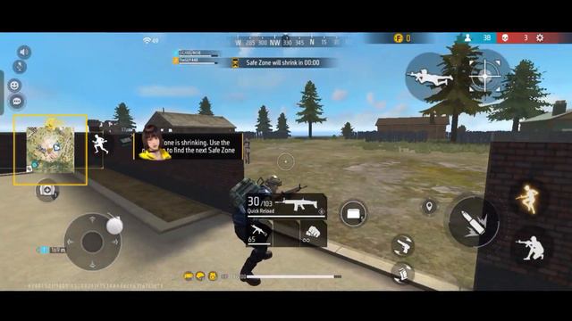 FREE FIRE game play | new android online gameplay | online battle royal game смотреть онлайн