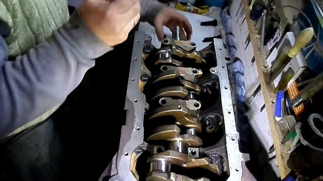 80 Установка крышек коленвала двигателя Джили МК копия двгателя TOYOT A4 FE смотреть онлайн