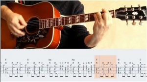 Don't Cry.🎶 Guitar tabs cover. 🎸 Guns N' Roses.