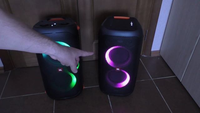 Колонка JBL PARTYBOX 110 VS JBL PARTYBOX 100 обзор сравнение качество звука тест ЧТО ВЫБРАТЬ?