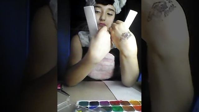 Поделка на Хэллоуин! Гирлянда в виде черепков! смотреть онлайн