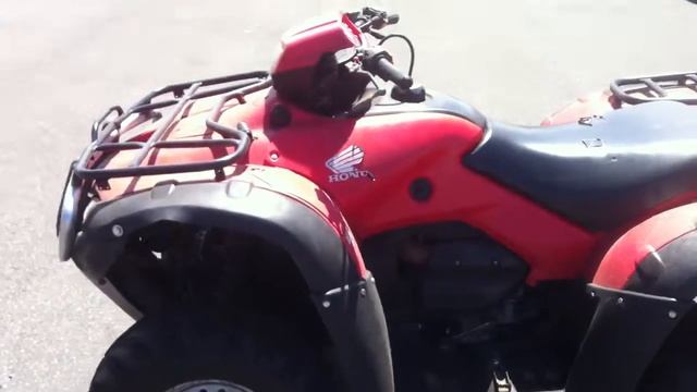 2007 Honda TRX500 four wheel drive manual shift for sale смотреть онлайн