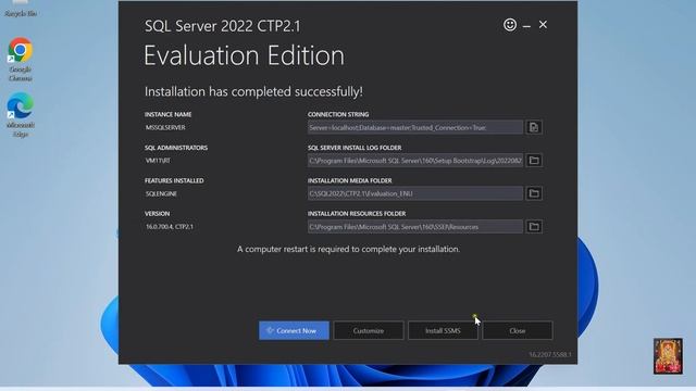 How to Download & Install MS SQL Server 2022 & SQL Server Management Studio (SSMS) 19 on Windows 11 смотреть онлайн