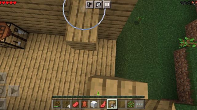 Построил дом в Майнкрафт 1.19.50 смотреть онлайн