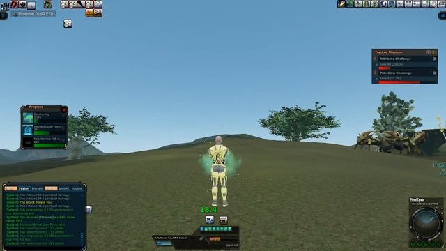 Tideclaw crab Codex hunt on Planet Cyrene, Entropia Universe смотреть онлайн