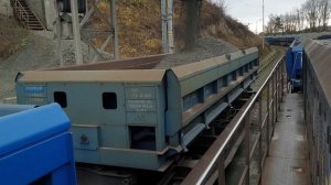 Это интересно!!! Загрузка щебня в вагоны