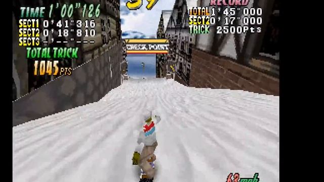 Cool Boarders 2 (PS1 / PlayStation) - Vizzed.com Play смотреть онлайн