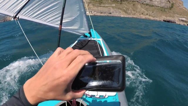 Байдарка Викинг 3.8 S с парусом (вспомнил бывшую) смотреть онлайн