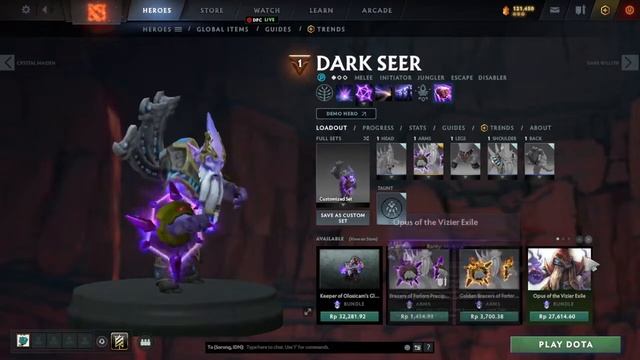 Dark Seer dota 2 смотреть онлайн