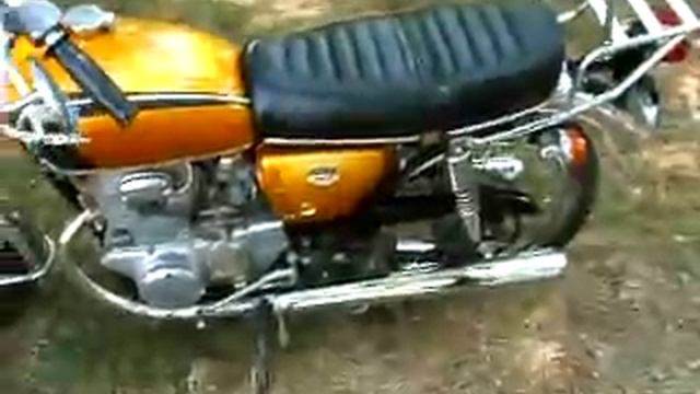 Honda CB 350 startup 1971 смотреть онлайн