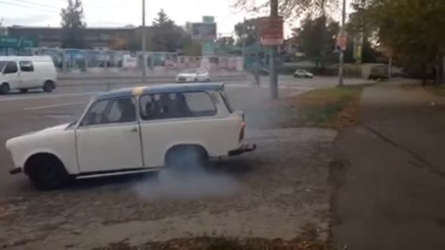 Ретро авто ГДР - Trabant в Киеве, в 2017 году смотреть онлайн