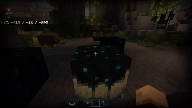 Deep Dark Biome Hidden Blocks in Minecraft Bedrock BETA