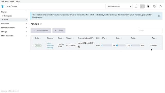 Rancher Desktop 1.3 demo смотреть онлайн