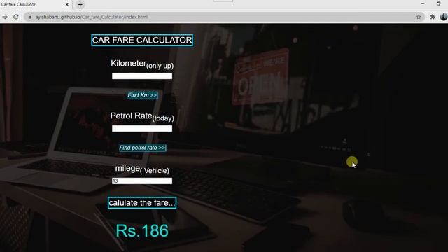 Car fare calculator | Javascript Project смотреть онлайн