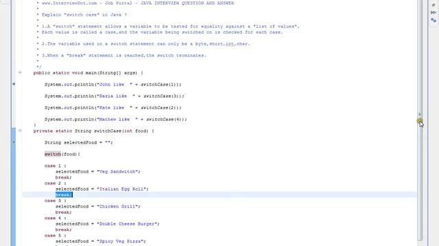 How to use Java Switch Case смотреть онлайн