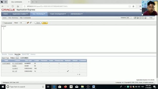 Pembuatan DDL Dan DML Menggunakan Oracle Database 11g Expreds Edition смотреть онлайн