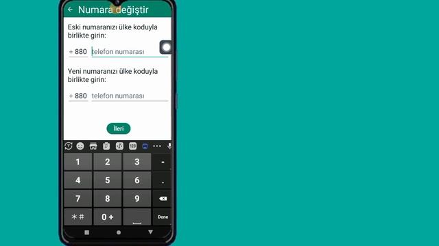 WhatsApp'ta Numara Nasıl Değiştirilir - 2024 | WhatsApp Telefon Numarasını Değiştirme смотреть онлайн