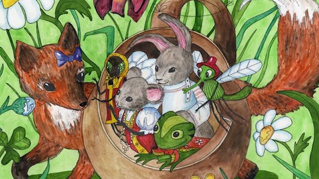 Теремок (Терем Мухи). Аудио сказка для детей. смотреть онлайн