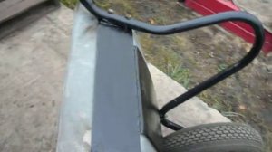 Усиление одноколёсной садовой тачки.