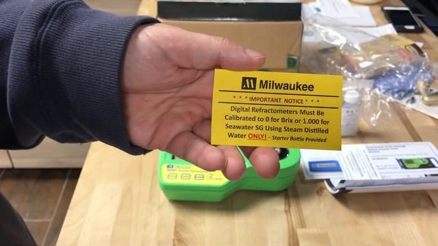 Review of Milwaukee MA887 Digital Salinity Refractometer for saltwater aquariums. смотреть онлайн