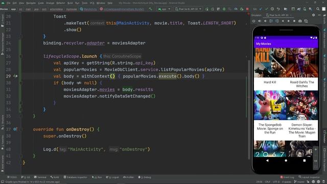 Curso ANDROID desde cero - Introducción a las corrutinas #28 смотреть онлайн