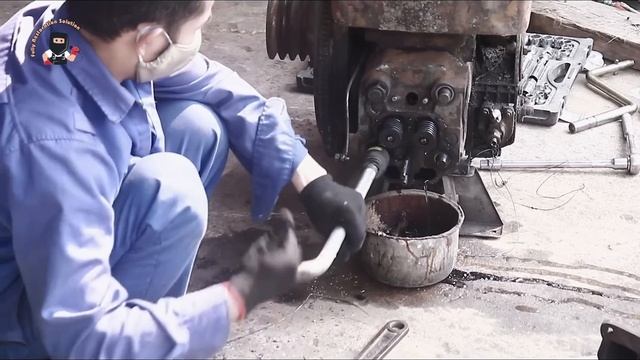 FULL RESTORATION VIDEOS Diesel Engine Generator 12000W смотреть онлайн