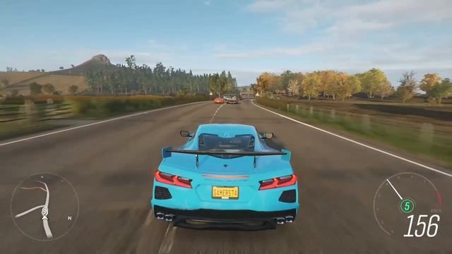 Chevrolet C8 Corvette - Forza Horizon 4 | Gameplay ? смотреть онлайн
