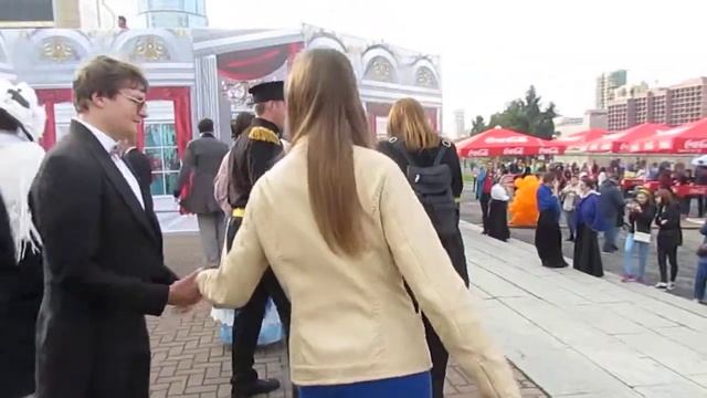 18.08.2018 День Города И клуб исторических Танцев и все желающие / Падеграс/ Ускоренная версия смотреть онлайн