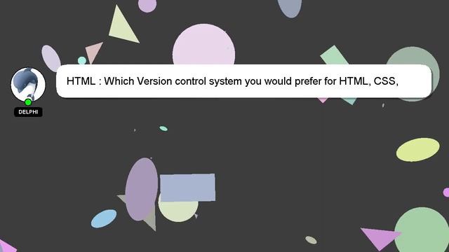HTML : Which Version control system you would prefer for HTML, CSS, Javascript development for smal смотреть онлайн