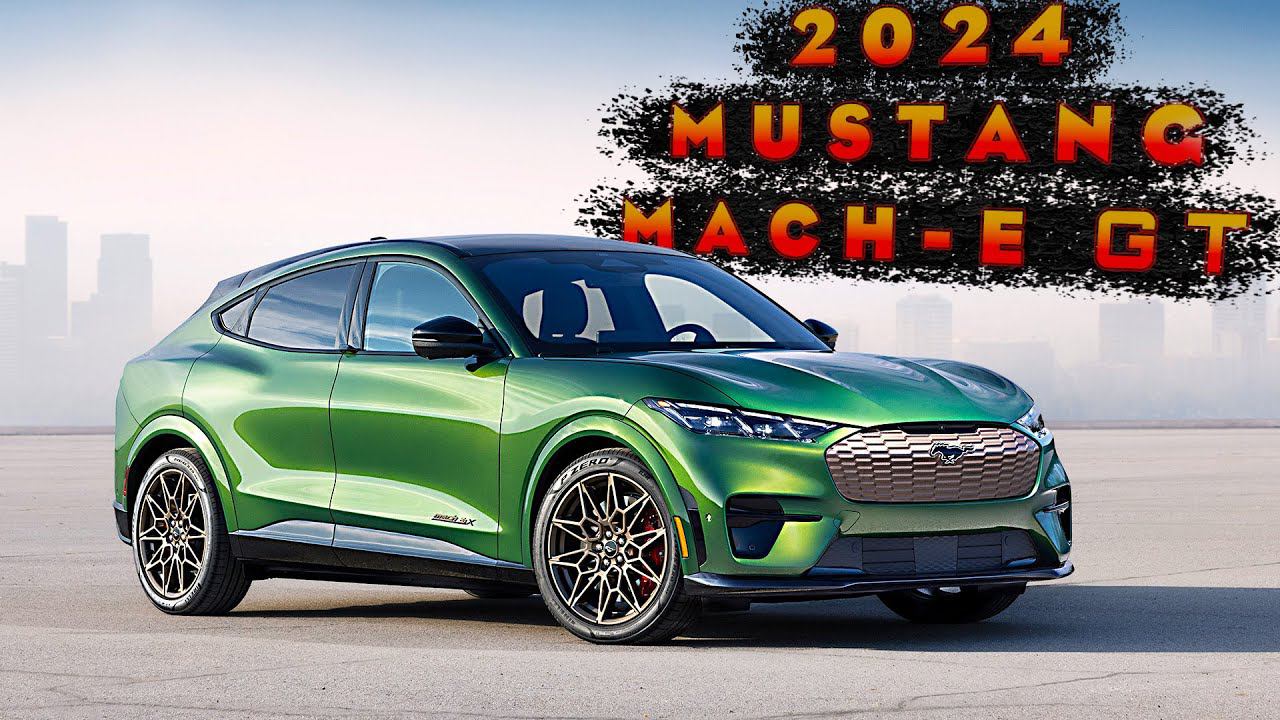 2024 Electric Mustang Mach E GT - Экстерьер! смотреть онлайн