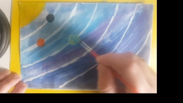 Рисуем космос, легко и просто смотреть онлайн