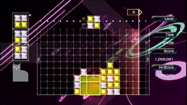 LUMINES LIVE! gameplay "Tokyo Club Mix" смотреть онлайн