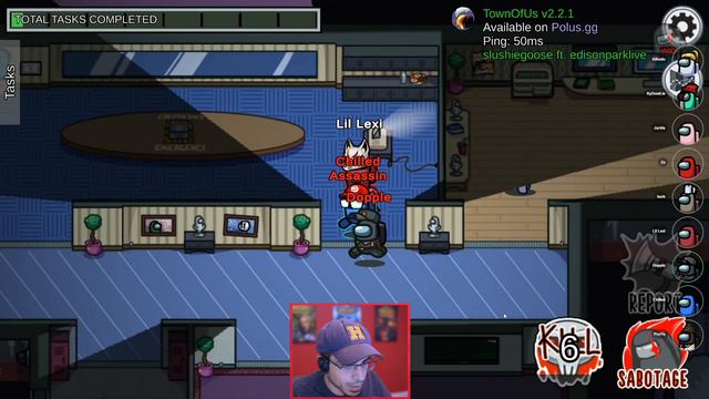 PROXIMITY CHAT AS IMPOSTER IS AWESOME! (Among Us X Town of Salem) смотреть онлайн