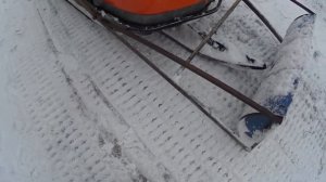 Отвал для уборки снега на снегоход Буран РМ-640