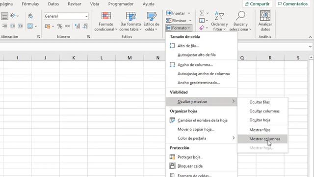 Cómo MOSTRAR COLUMNAS ocultas en Excel смотреть онлайн