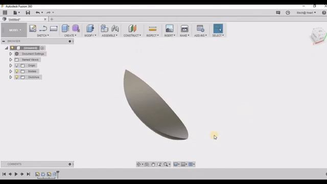 How to design lotus- 5 min - Autodesk fusion 360 Tutorial смотреть онлайн