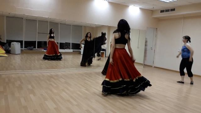 Цыганский танец "Прогэя". Школа цыганского танца "Экспромт" Санкт-Петербург смотреть онлайн