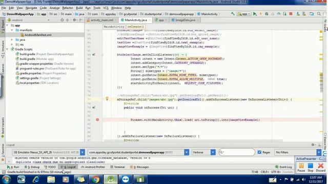 How to add firebase SDK in your android studio 3.0 project смотреть онлайн