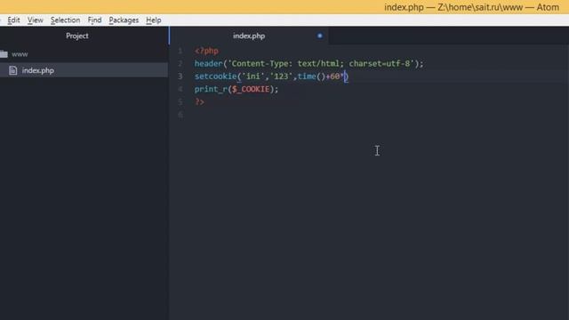 PHP. cookie - Суперглобальные переменные - 82 смотреть онлайн