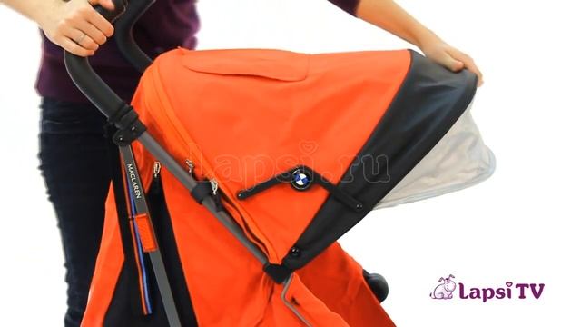 Обзор коляска-трость Maclaren BMW M (Макларен БМВ М) смотреть онлайн