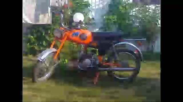 Быстрый и дерзкий мопед советский