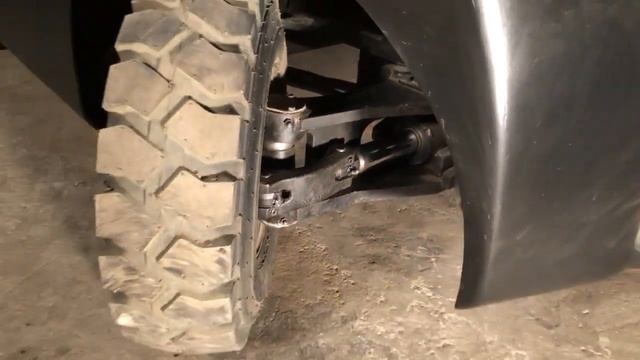 Управляемый мост вилочного автопогрузчика смотреть онлайн