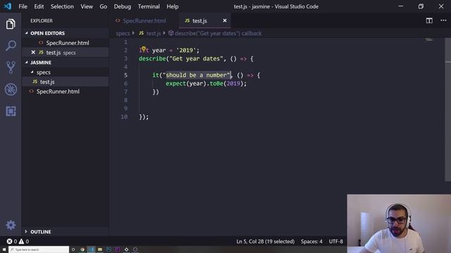 Javascript Unit Testing with Jasmine смотреть онлайн