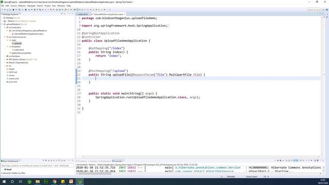 How to add a FileUpload in Spring Boot смотреть онлайн
