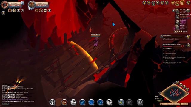 PVP CORRUPTED DUNGEON 4 - WARBOW STEALTH ANNOYING BUILD смотреть онлайн