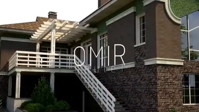 project HD. Проект одно этажного жилого дома с цокольным этажом смотреть онлайн