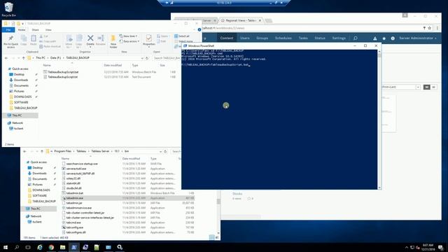 Tableau Server | How to Backup Server смотреть онлайн