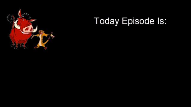 Timon And Pumbaa At The Cinema Interrupt And Rewind Episode Title Card With Rugrats