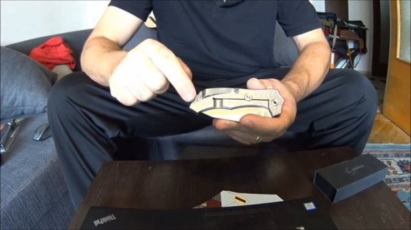 Briceag Boker Plus CFM-A1; EDC folding knife; DJ Urbanovsky design; Sandvik 14C28N stainless steel