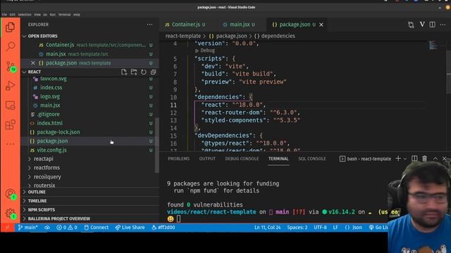 AM Coder - How to Create a Reusable Template for React and more (github templates & npx degit) смотреть онлайн